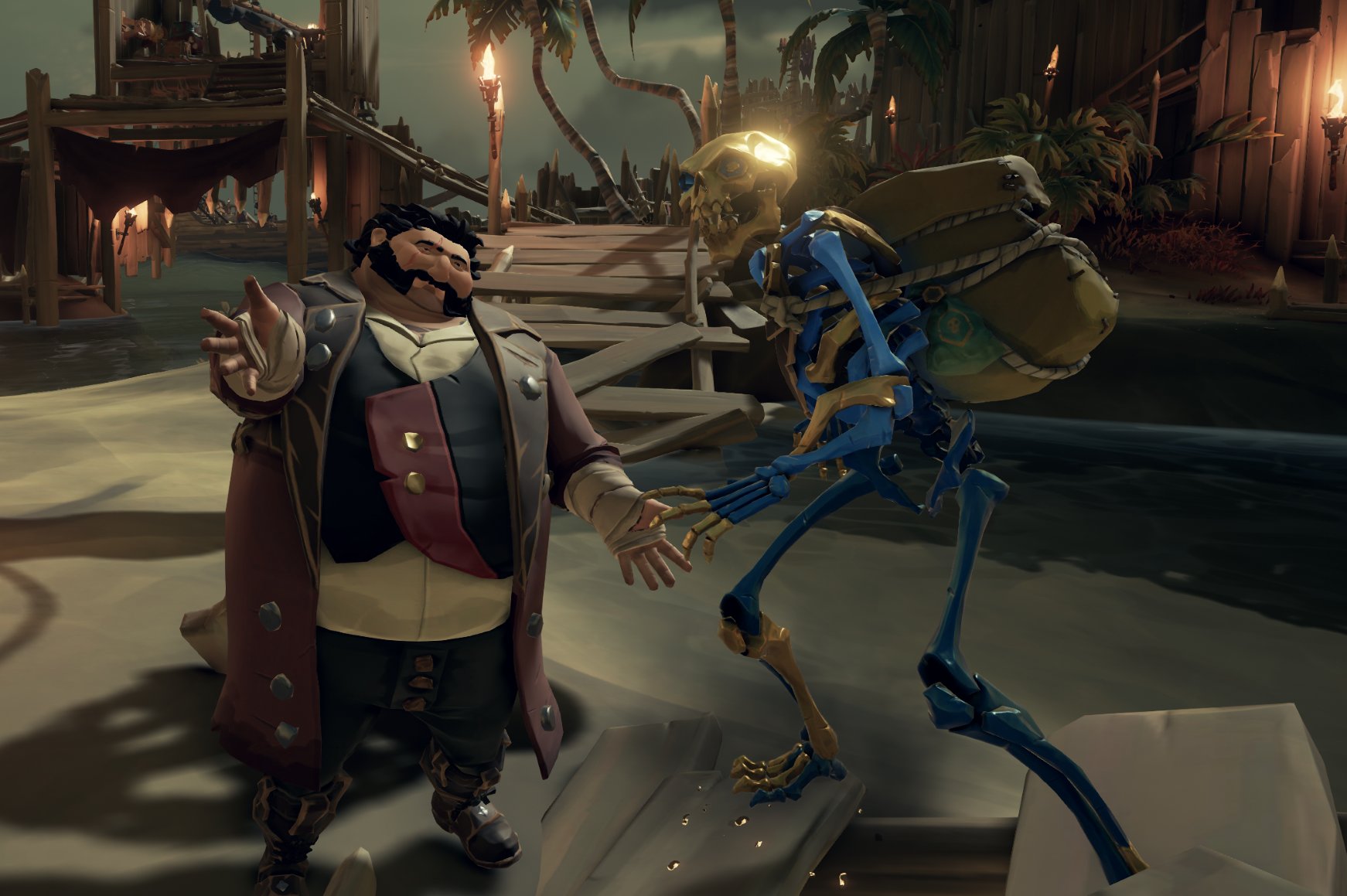 Phyes on Twitter: "Just chilling with the funny blue skeleton man # ...