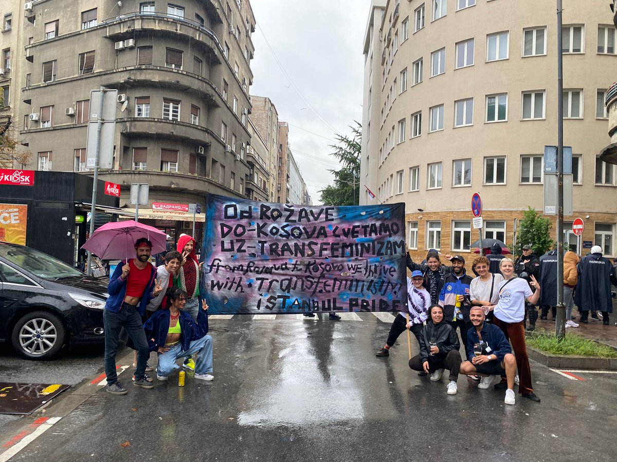 Rojava’dan Kosovo’ya Transfeminizm yaşatır! #istanbulpride #BelgradePride #EuroPride2022