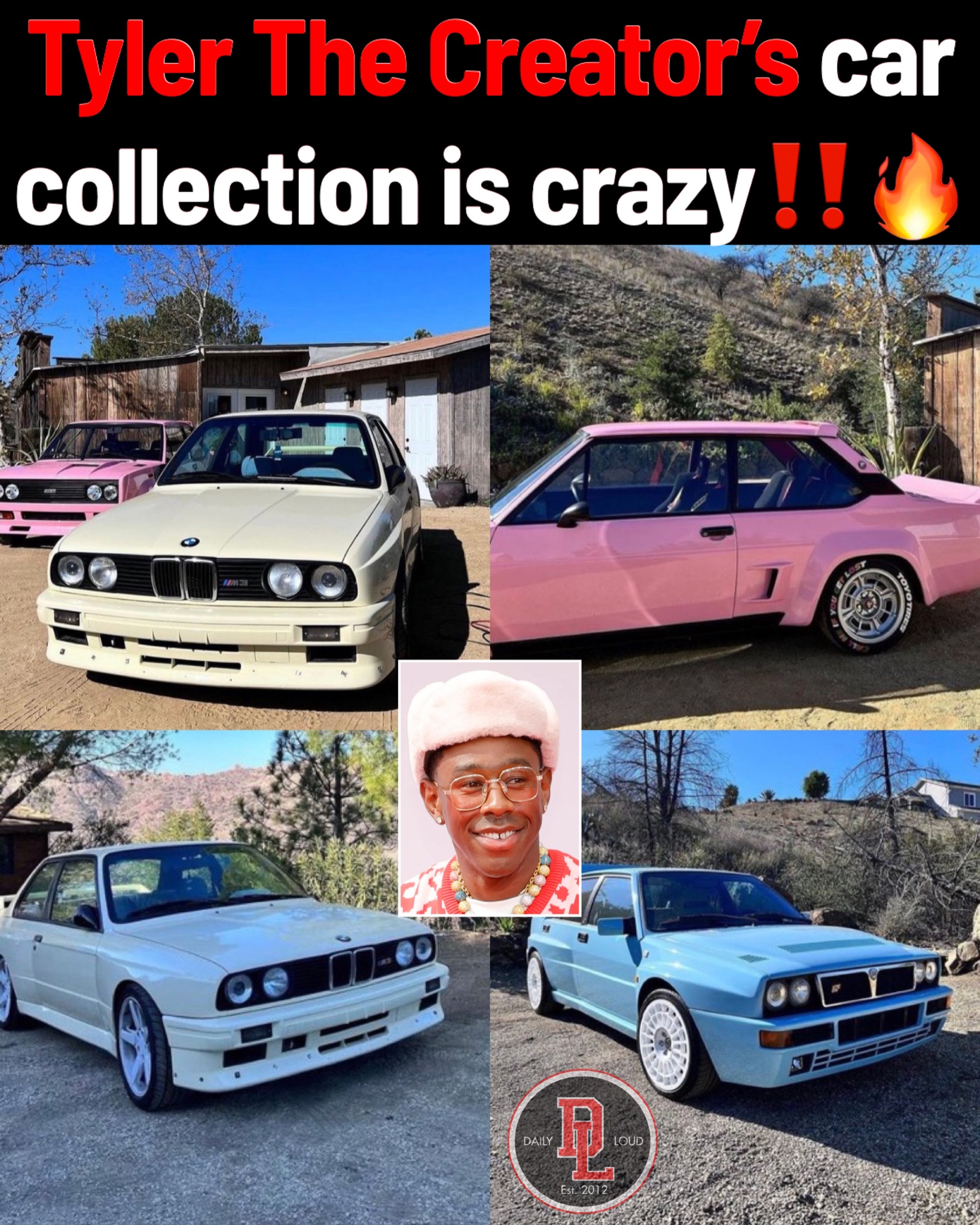 Tyler, The Creator's Eclectic Car and Bike Collection Is as Cool