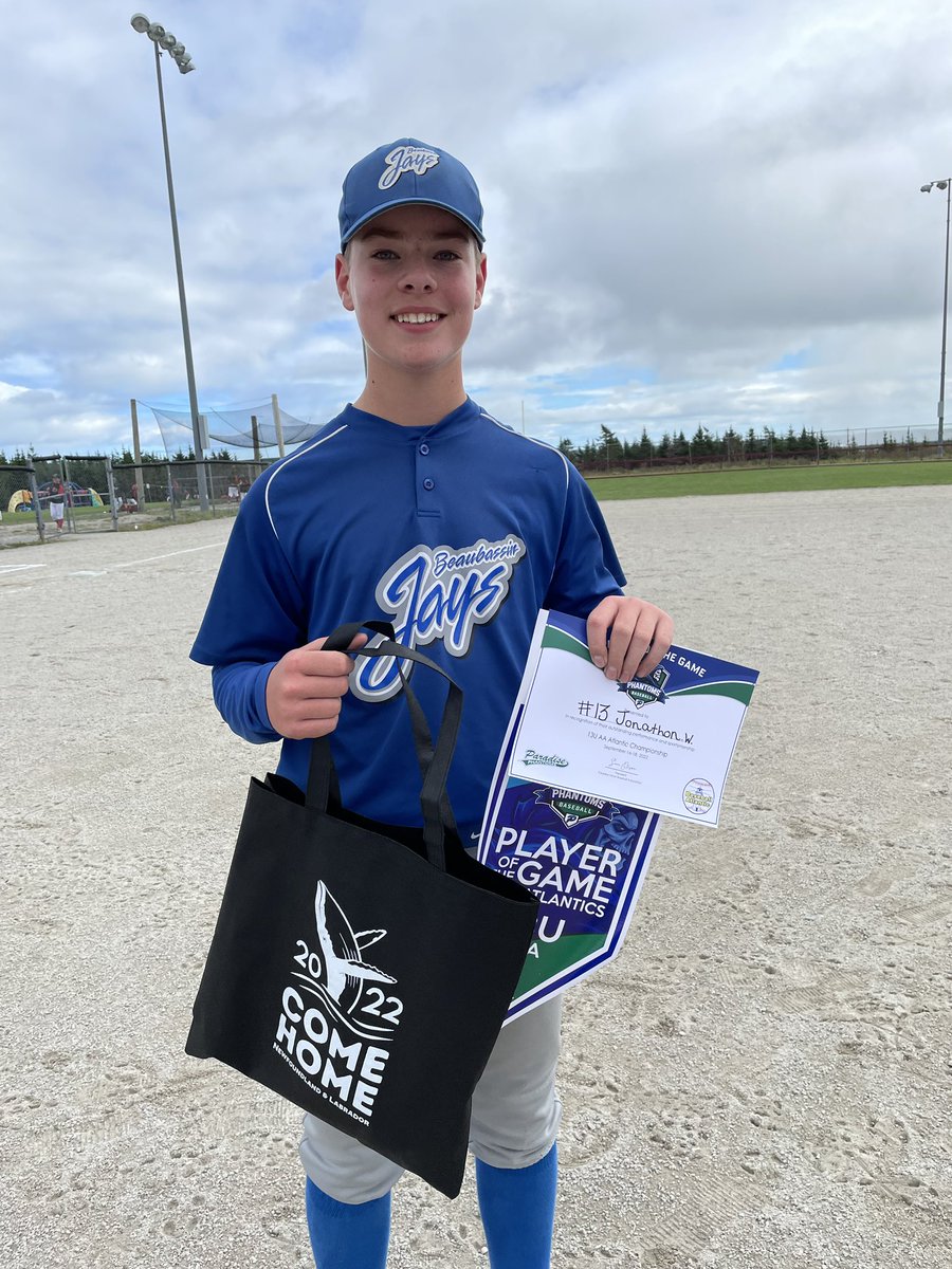 Game #7 result – 2022 <a href="/Baseball_Atl/">Baseball Atlantic</a> 13U AA Championships in Paradise, NL 
CBS Raiders (NL) 7
Beaubassin Jays (NB) 4
POTG: CBS - Ryder Parsons                  Baubassin - Jonathan Welling                                        #U13AA #BaseballATL