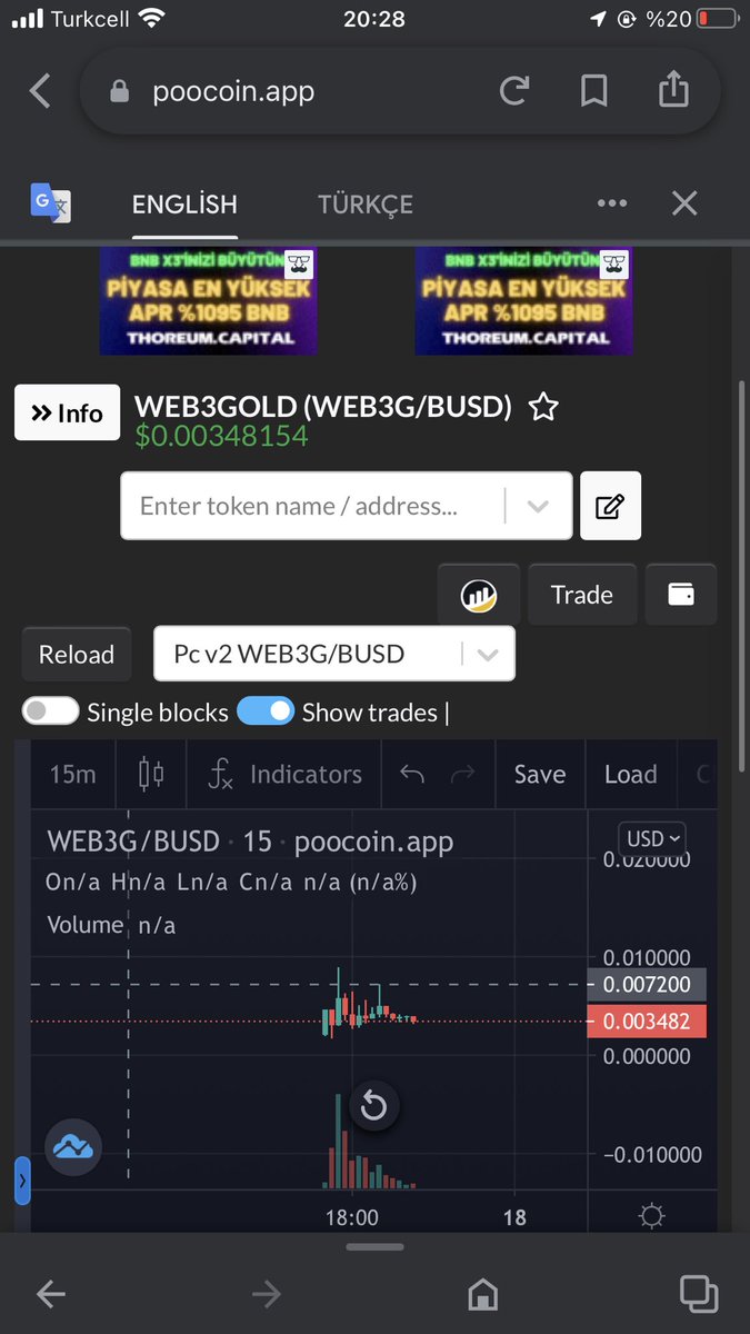 Web3 gold 4x yaptı şuan %80 de mutlaka kar alın tokatlanmayın değerlendirenleri tenrik ederim sermaye artırmaya devam edeceğiz 🫶