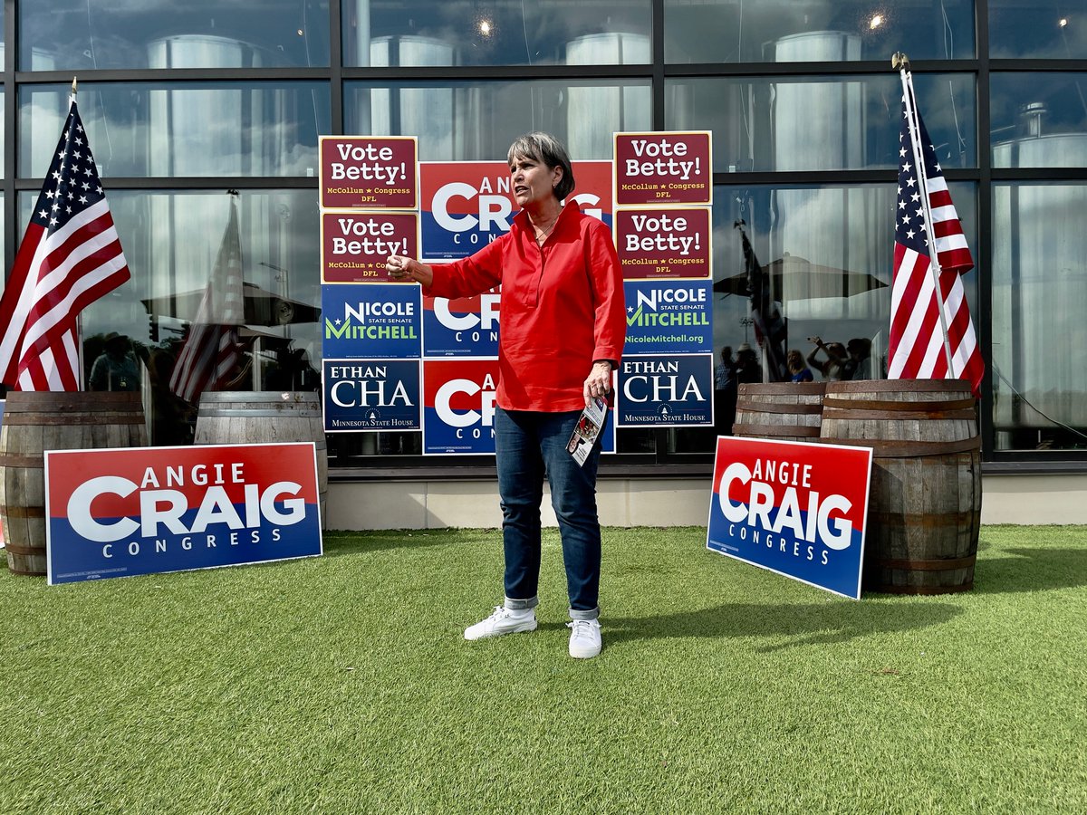 Ellen M. Perrault (@nellep67) on Twitter photo <a href="/VoteBetty/">Betty McCollum for Congress</a> speaks about the work she and <a href="/AngieCraigMN/">Angie Craig</a> collaborate on in Washington D.C. for #Minnesota. #VoteBlueIn2022 and keep them working for us. Early voting opens Sept. 23. #BeAVoter <a href="/CD4_DFL/">Fourth Congressional District DFL - CD4 DFL</a> <a href="/DFLCD2/">DFL CD2</a> <a href="/SD47DFL/">Minnesota SD47 DFL</a> <a href="/DLCC/">Democratic Legislative Campaign Committee</a> <a href="/MinnesotaDFL/">Minnesota DFL Party</a> <a href="/VoteBetty/">Betty McCollum for Congress</a> speaks about the work she and <a href="/AngieCraigMN/">Angie Craig</a> collaborate on in Washington D.C. for #Minnesota. #VoteBlueIn2022 and keep them working for us. Early voting opens Sept. 23. #BeAVoter <a href="/CD4_DFL/">Fourth Congressional District DFL - CD4 DFL</a> <a href="/DFLCD2/">DFL CD2</a> <a href="/SD47DFL/">Minnesota SD47 DFL</a> <a href="/DLCC/">Democratic Legislative Campaign Committee</a> <a href="/MinnesotaDFL/">Minnesota DFL Party</a>