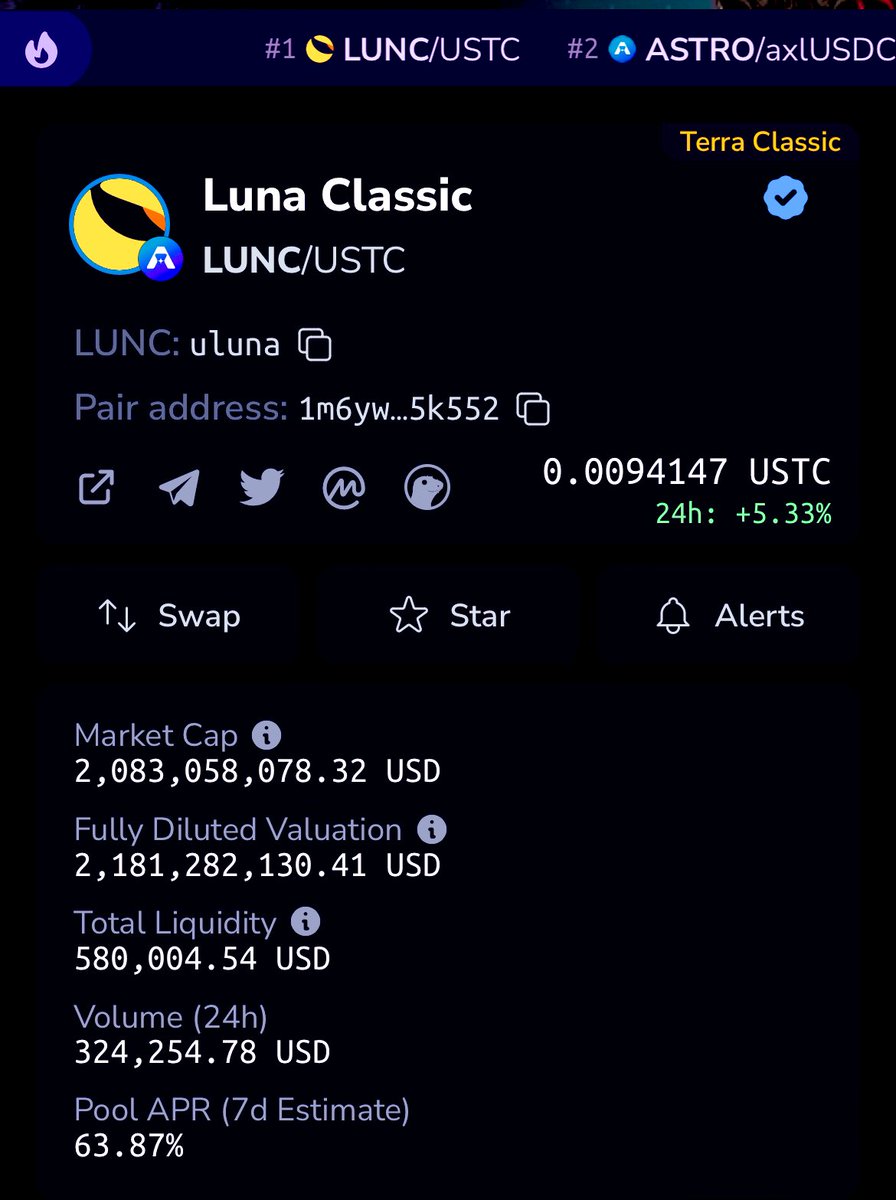 Keep holding $LUNC. Massive pump is coming .

Hit the like button if you still holding $LUNC 

#LUNC #LunaClassicHQ #LUNACLASSIC 

🌕🌕🌕🌕🌕🌕🌕🌕🌕🌕🌕🌕🌕🌕🌕🌕