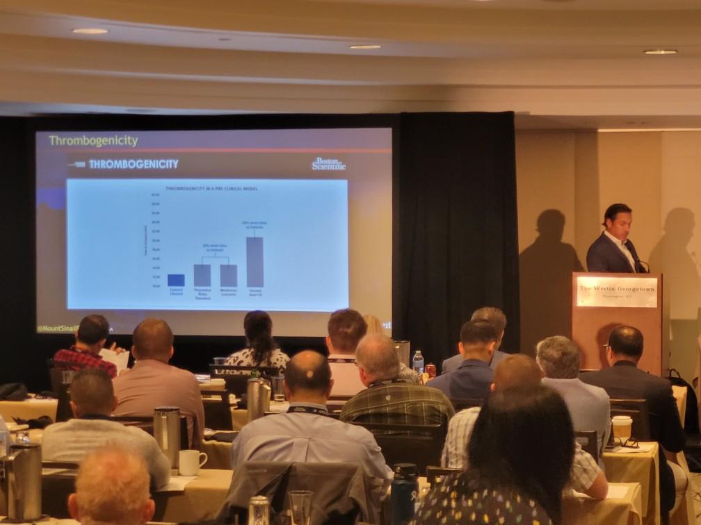 BChristensen88's tweet photo. A great lunch talk from @bonesz at #stream2022 on his experience with #truselect and #EMBOLDcoils during PAE @bsc_io https://t.co/gxEjx8yz31