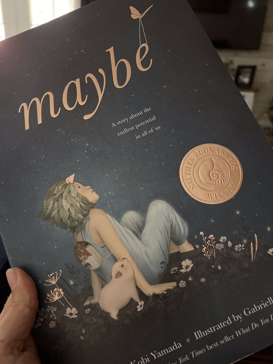 My teacher heart is happy 🫶🏻 A student in my course sent this pic today, she added the book I shared in class to her Amazon Wishlist and a parent purchased it for her!😭❤️#maybe #endlesspotential