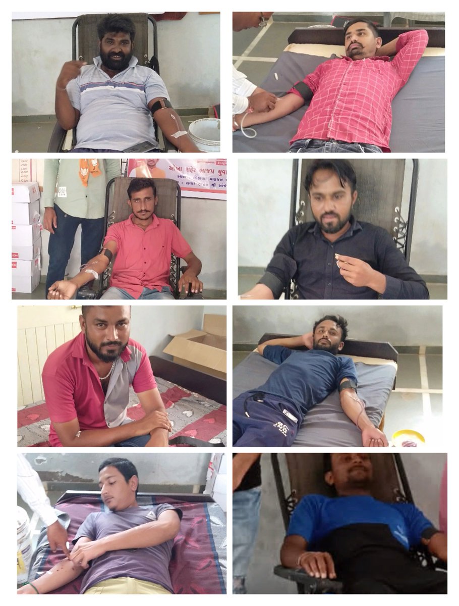 NarendraManek3's tweet photo. રક્તદાન મહાદાન https://t.co/9WUH90QulL