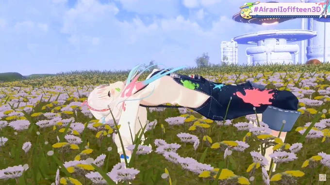 おし、ちゃんと中身もエイリアンだな! #AiraniIofifteen3D 