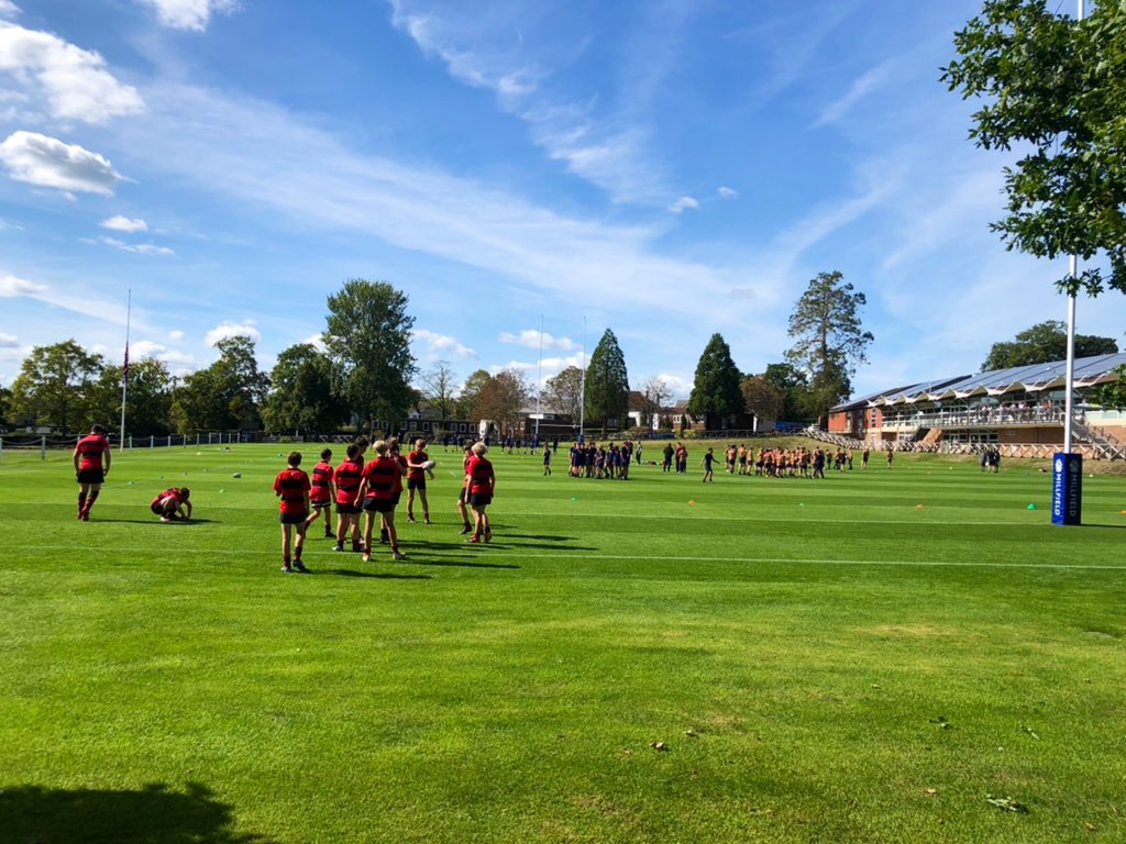 Looking forward to a wonderful festival of rugby against <a href="/BlundellsSchool/">Blundell's School</a>. Good luck to the girls who are playing Dean Close. Great to get the two seasons underway.