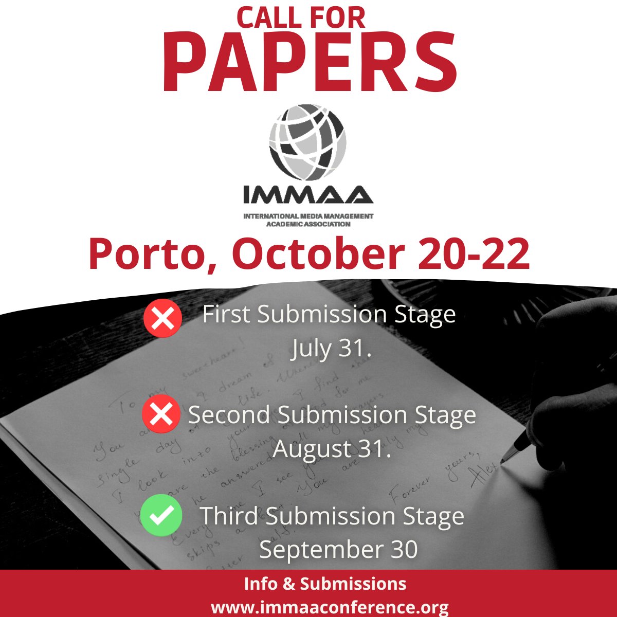 Mediaxxi's tweet photo. 📣 CALL FOR PAPERS -  3rd Submission Stage 📣
𝗔𝗡𝗡𝗨𝗔𝗟 𝗖𝗢𝗡𝗙𝗘𝗥𝗘𝗡𝗖𝗘 𝗢𝗙 𝗧𝗛𝗘 𝗜𝗡𝗧𝗘𝗥𝗡𝗔𝗧𝗜𝗢𝗡𝗔𝗟 𝗠𝗘𝗗𝗜𝗔 𝗠𝗔𝗡𝗔𝗚𝗘𝗠𝗘𝗡𝗧 𝗔𝗦𝗦𝗢𝗖𝗜𝗔𝗧𝗜𝗢𝗡 (𝗜𝗠𝗠𝗔𝗔) https://t.co/fMPck1jDrm