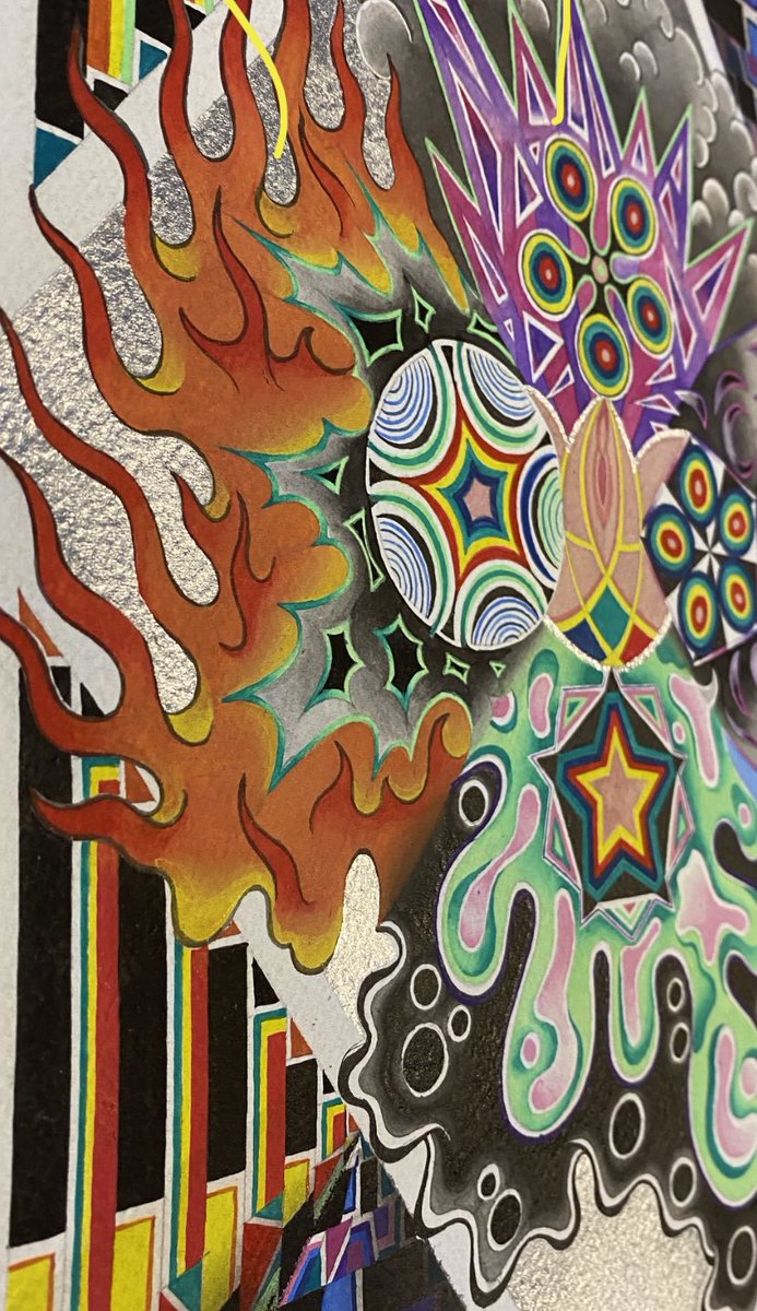 micky_m_art's tweet photo. I finished new piece!
Acrylic on Cotton paper! 
38x28 cm
#NFTCommunity #nft #art https://t.co/qYD44CcrA4