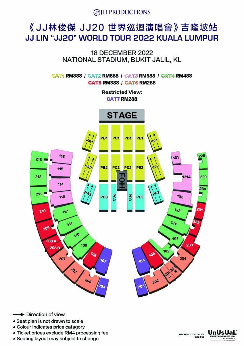 TICKETING SERVICE - LIN 'JJ20' WORLD TOUR KUALA LUMPUR 🇲🇾 

💰 Price reasonable
✔️ Experienced n trusted (DM for proofs) 
DM if interested 🙆‍♀️

#RoadtoJJ20 #JJ20WorldTour #jjlin #林俊傑JJ20世界巡回演唱會