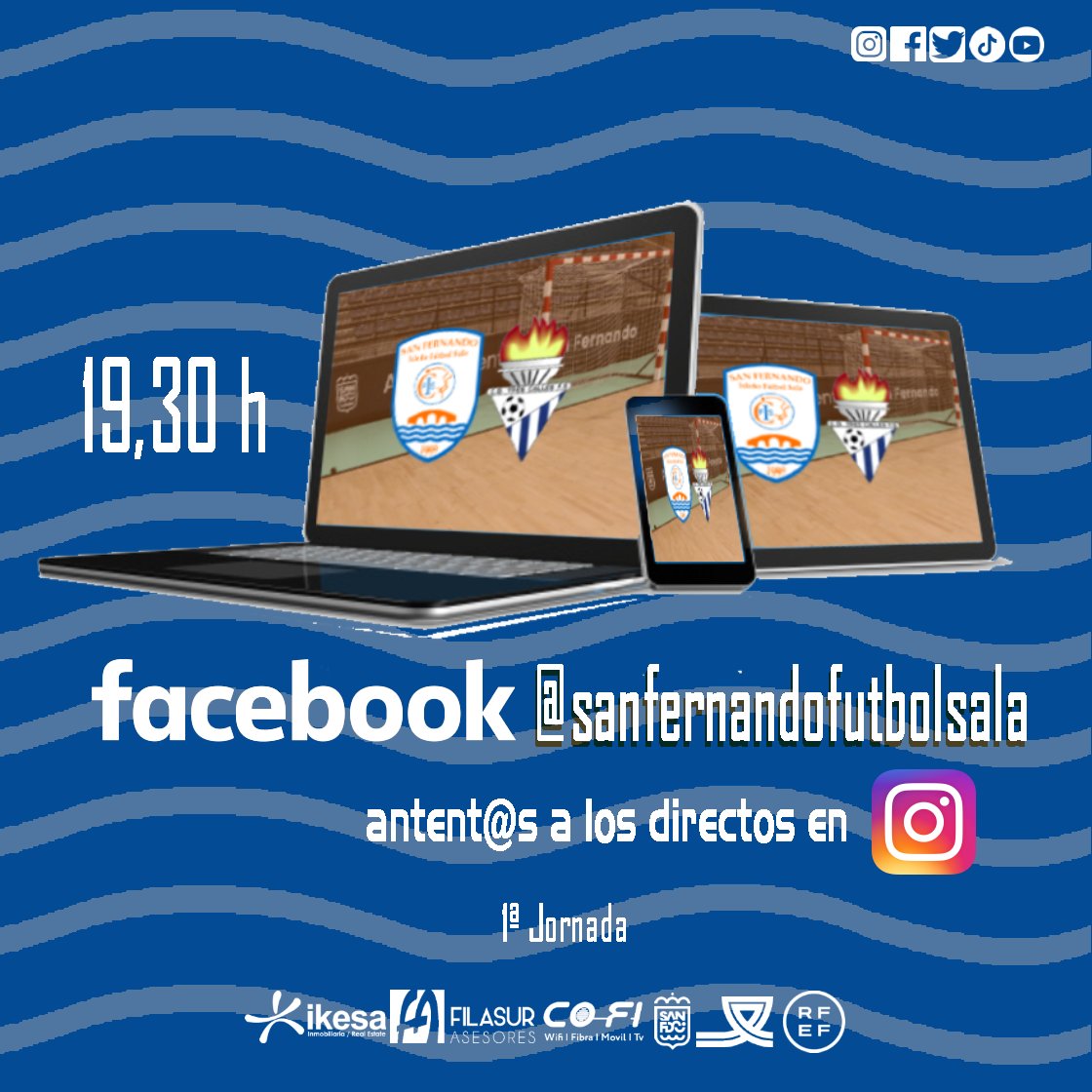 🎥Medios🎥 <a href="/sanfernandofs/">Isleño San Fernando FS</a> 🆚 <a href="/cdtrescallesfs/">C.D. TRES CALLES F.S.</a>

Partido en directo 🤳:

📍 Pabellón Bahía Sur
📆 Sábado 17 de septiembre
⏰ 19,30 horas

#partido #directo #redes #club #temporada #oficial #3eradivision #rfef #rfaf #futsal #futbolsala #bahiasur #sanfernando #trescallesfs #isleñofs