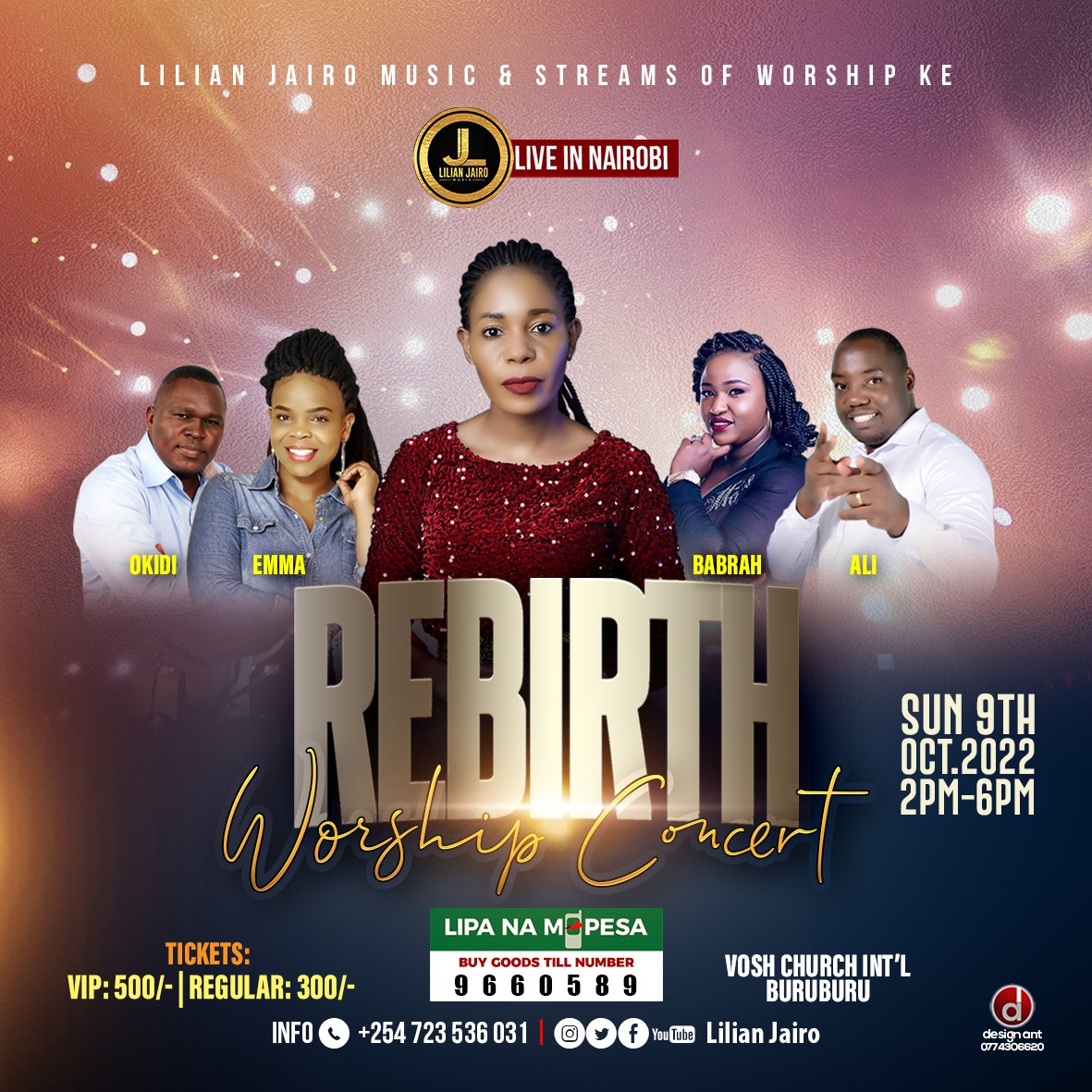 LilianJairo's tweet photo. #Rebirthconcert https://t.co/r6c22pGxaK