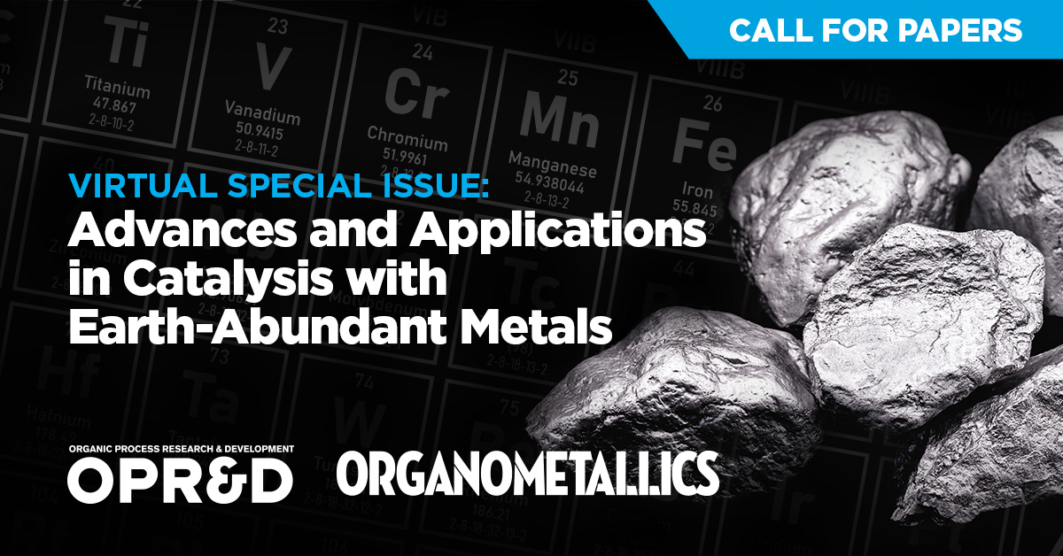 #DYK that <a href="/Orgmet_ACS/">Organometallics</a> &amp; <a href="/OPRD_ACS/">Organic Process Research & Development</a> are partnering to produce a Virtual Special Issue on the latest work on earth-abundant #metal catalysis from #research teams across industrial process #chemistry &amp; #academia. Learn how to submit a manuscript at fal.cn/3rXYh