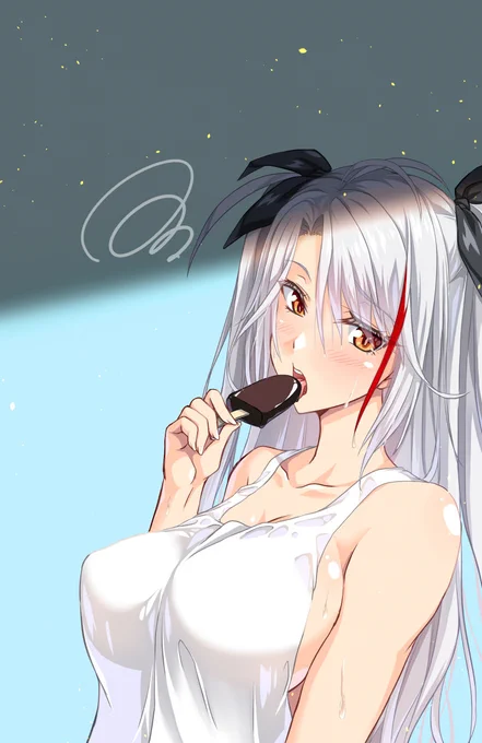 #絵柄が好みって人にフォローされたい オイゲンよく描いてます 