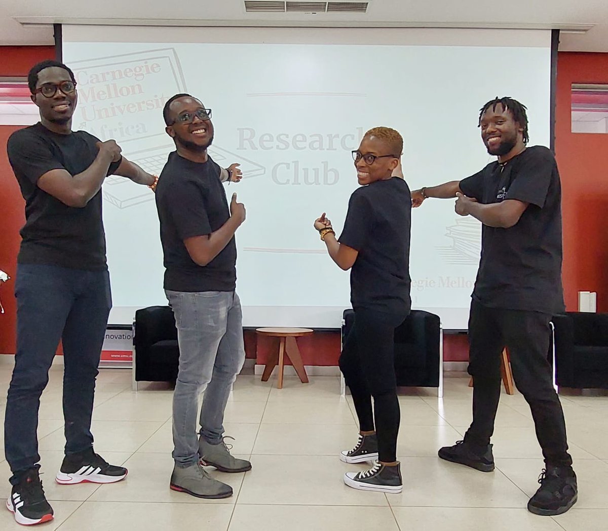 cmu_africa's tweet photo. The #Research Club was recently launched at CMU-Africa. Through the club, students will discover the different pathways available for researchers. They will also learn about the cutting-edge research projects being undertaken by CMU-Africa professors.
#StudentClubsAtCMUAfrica https://t.co/7n5A2SyIT4