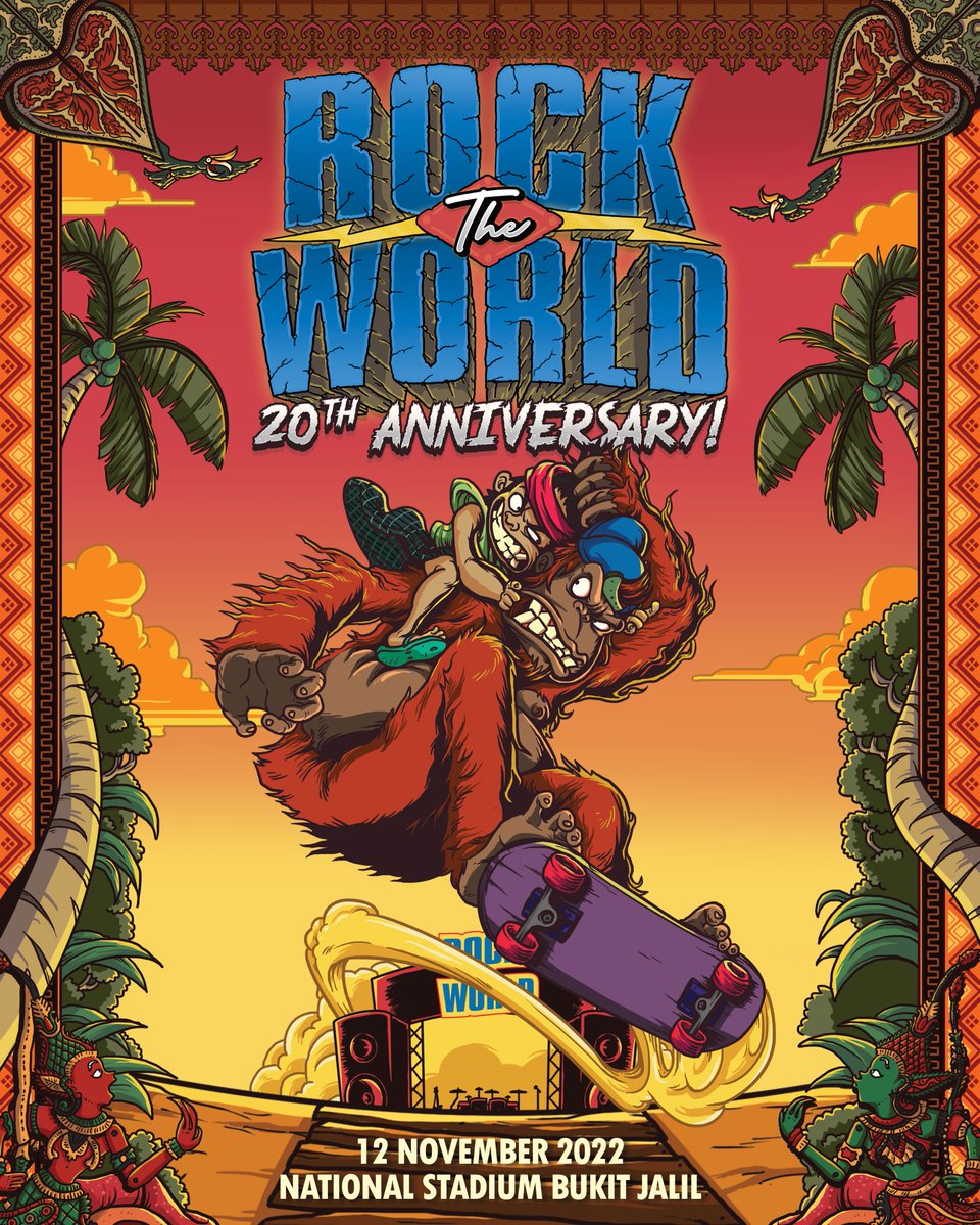 Dah 5 tahun kita tak jumpa, korang da ready ke?

⚡️ 12 Nov 2022 ⚡️
📍 National Stadium Bukit Jalil

More updates coming soon!

rocktheworldfest.com

#rtw2022 #rtw20thanniversary