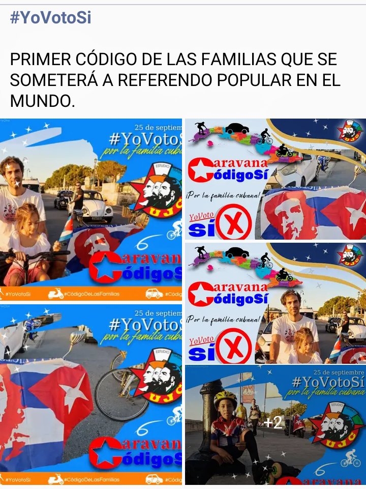 AmauriAbel2's tweet photo. #Cuba ejemplo de democracia #CódigoSí por el afecto #YoVotoXElAmor https://t.co/JlvnDGPJT4