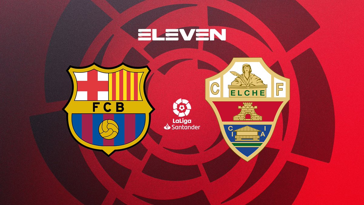 Um <a href="/FCBarcelona_cat/">FC Barcelona</a>, que tem sido avassalador na <a href="/LaLiga/">LALIGA</a>, depois do empate na primeira jornada, recebe o aflito <a href="/elchecf/">Elche Club de Fútbol</a> a partir das 15:15. Com o <a href="/realmadrid/">Real Madrid C.F.</a> 100% vitorioso, os catalães não podem ceder. Narro com os comentários do <a href="/NunoPresume/">Nuno Presume</a>. Até já em #laligaeleven