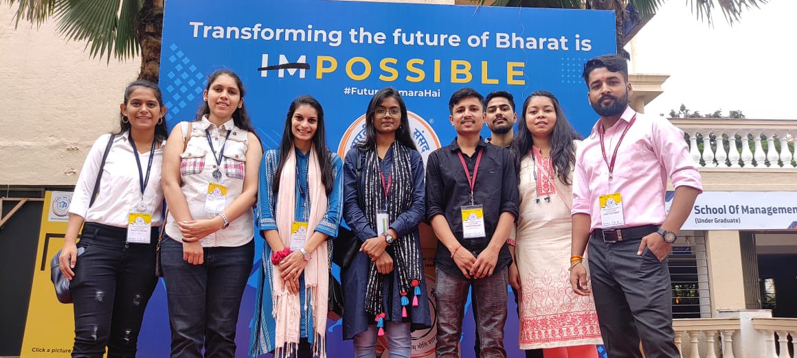 dswspuvvnguj's tweet photo. Dept. students have attended 12th Annual National Conclave of Bhartiya Chhatra Sansad;held during Sept. 15 to Sept. 17, 2022 at MIT World Peace University, Pune. The conclave is organised by AIU (Association of Indian Universities), New Delhi @shivanikdmishra @spunivgujarat https://t.co/LLHnH82Qyp
