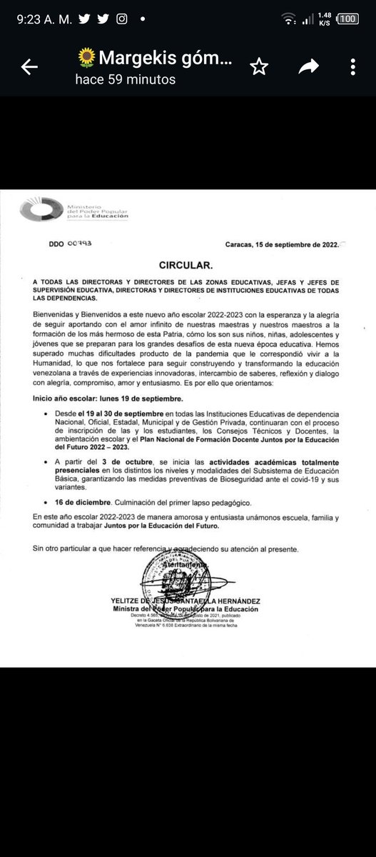 Educ. Media General Táchira tweet media