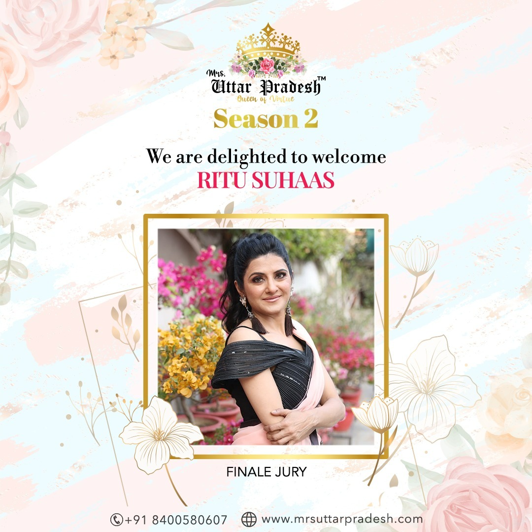 Mrsuttarpradesh's tweet photo. We are honoured to welcome MUPQV Season 2 Finale Jury PCS ADM Ghaziabad Ritu Suhaas.
#cyw #MUPQV2022 #MUPQVS2 #MUPQV #mrsuttarpradeshqueenofvirtue #thevirtuousqueenofindia #mrsuttarpradesh #lucknow #delhi #mrsUP #beautypageant #pageantcrown #beautypageantindia #pageant https://t.co/YxXmqEdgM1