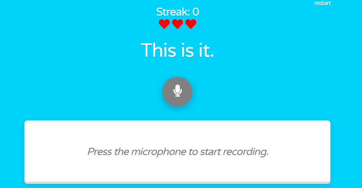 astrojoc's tweet photo. Sábado de practicar pronunciación con un juego🗣️

Elige la variación que quieras (UK, US), la dificultad, y comienza.

La página es genial para aprender a pronunciar con naturalidad (connected speech)

Practica con 'listening' para que escuches e imites

https://t.co/rUgKztrjru https://t.co/qGbLapvFGD