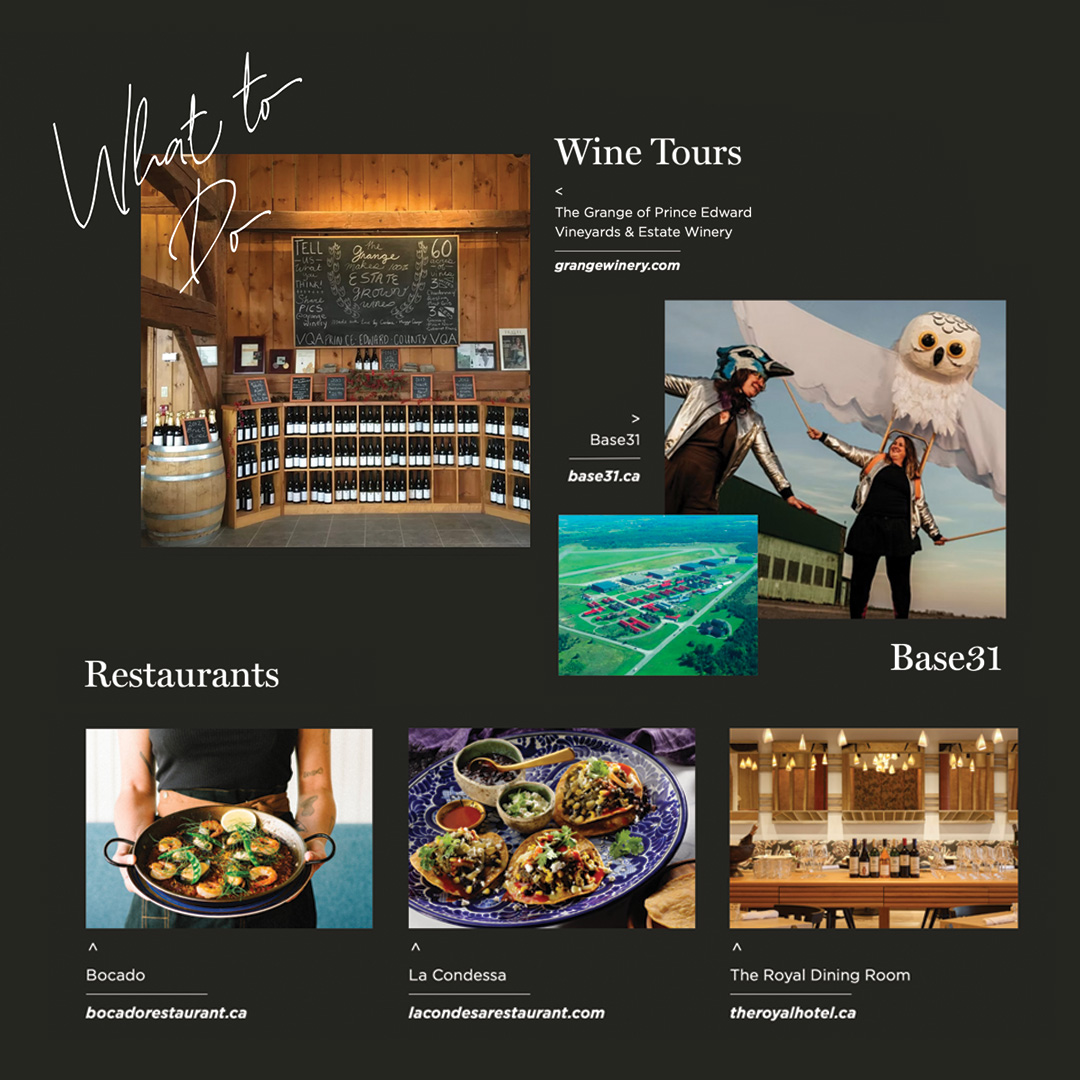 DECOHomesca's tweet photo. A weekend getaway in Prince Edward County is a weekend of comfort, cuisine and cultural exploration.
PEC is now a national treasure with restaurants, wineries, hotels, and the future home to an exciting DECO Communities destination. 😉 #DecoHomes #DecoDecorMagazine #DesignForward https://t.co/bQ6CcFNROh
