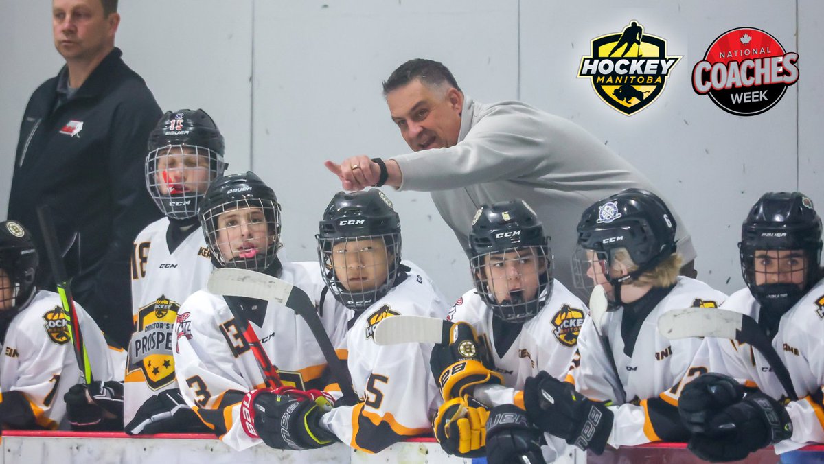 hockeymanitoba's tweet photo. National Coaches Week is here!

Join Hockey Manitoba as we celebrate all coaches and thank them for the time, effort, &amp; sacrifice they put into the game. 

#ThanksCoach
#CoachesWeek 

🔗 | https://t.co/Qk3qisDajY https://t.co/9EyX4EsH0A