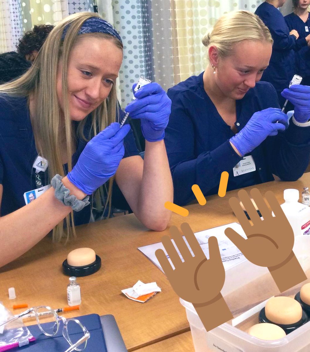 On the road scrolling social media and I see this! Student-athletes are incredible at what they do-maintaining high academic standards &amp; competing day in &amp; day out. Love these two! <a href="/KrienerMikia/">Mikia Kriener</a> <a href="/HannahPrasky/">Hannah</a> <a href="/AugieNursing/">Augustana Nursing</a>