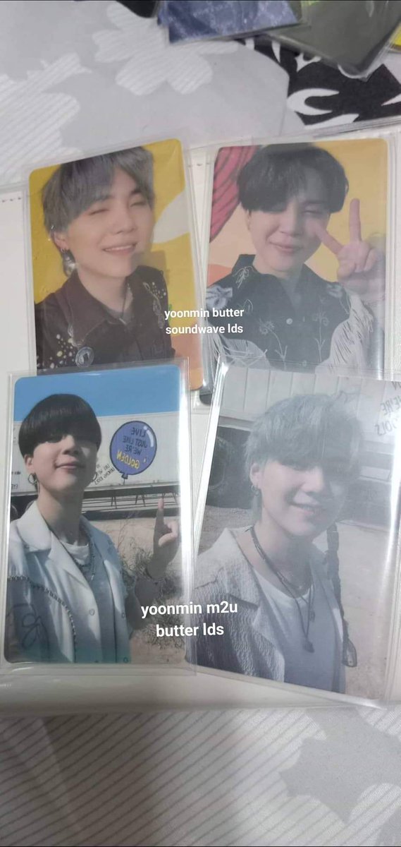 kookyeonkim06's tweet photo. helping a friend! 
wts lfb ph yoonmin Soundwave lds &amp; yoonmin m2u butter lds pc 

700 each, 2800 set 
good as new 
Please dm  @yooonscart  for proofs and if ur interested. Tysm 🫶 https://t.co/Ys2koLFHix https://t.co/IloKeBmWmI