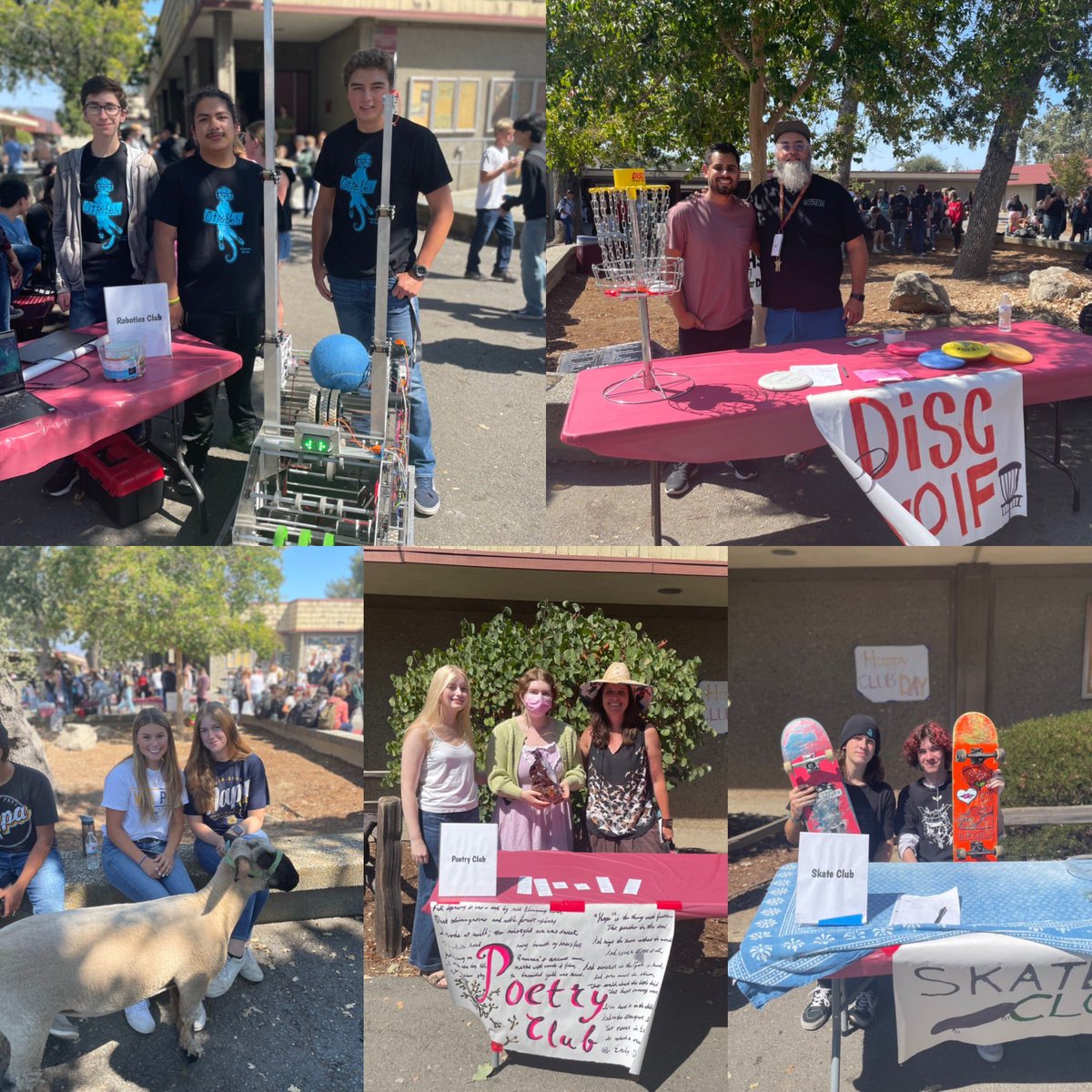 Enjoyed spending the day with @VHS_Crushers. Enjoyed watching Club Day and learning about all the ways students can connect and engage in school through common interests @NVUSD