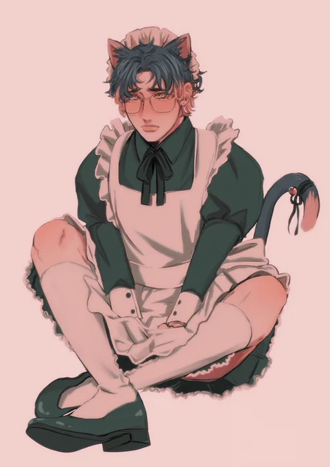 maid catboy sacha !!!!!  