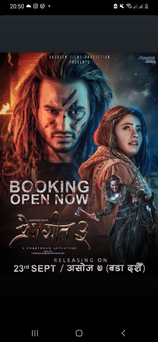 PradeepKFans's tweet photo. Booking has already opened. 
Grab your tickets and secure yours seat ASAP 🤗
#premgeet3
#sep23 
@pradeepktweets @KristinaGrgoffl @santoshsen1986 @Kale222Subhash https://t.co/bBxkpMjtSK