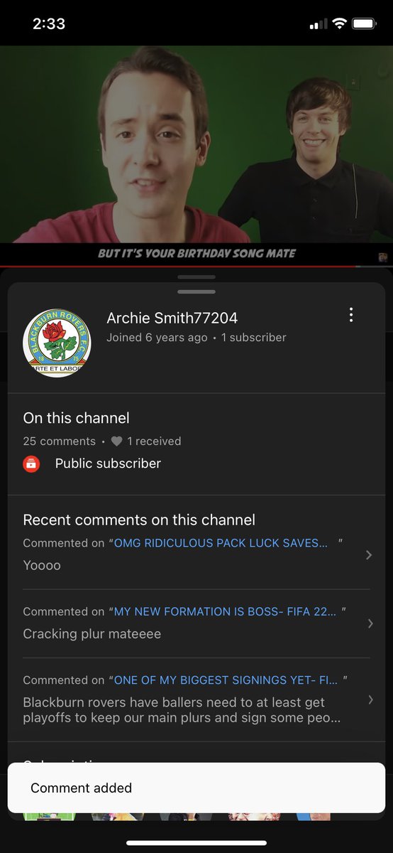 Archiesmith111's tweet photo. @TwoSyncOfficial Fifa 23 also boys I’ve been subbed for 6 years now and you boys have been killing it and I’m on Xbox does it matter what console I’m on ? https://t.co/novGYBMZUJ