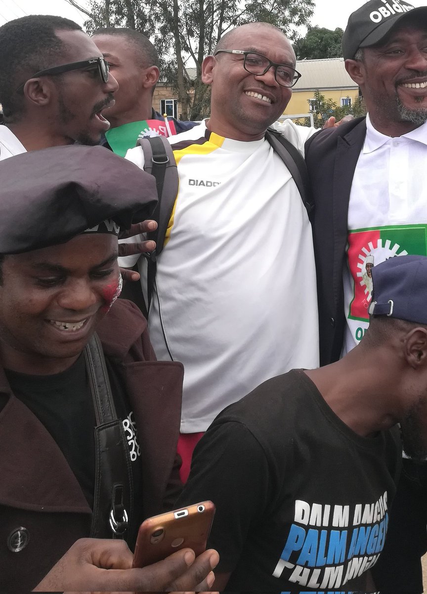 DerSchickMann's tweet photo. We saw a Peter Obi look alike at the #Plateau1MillionMarch4ObiDatti today. https://t.co/DNxb4xtKzs