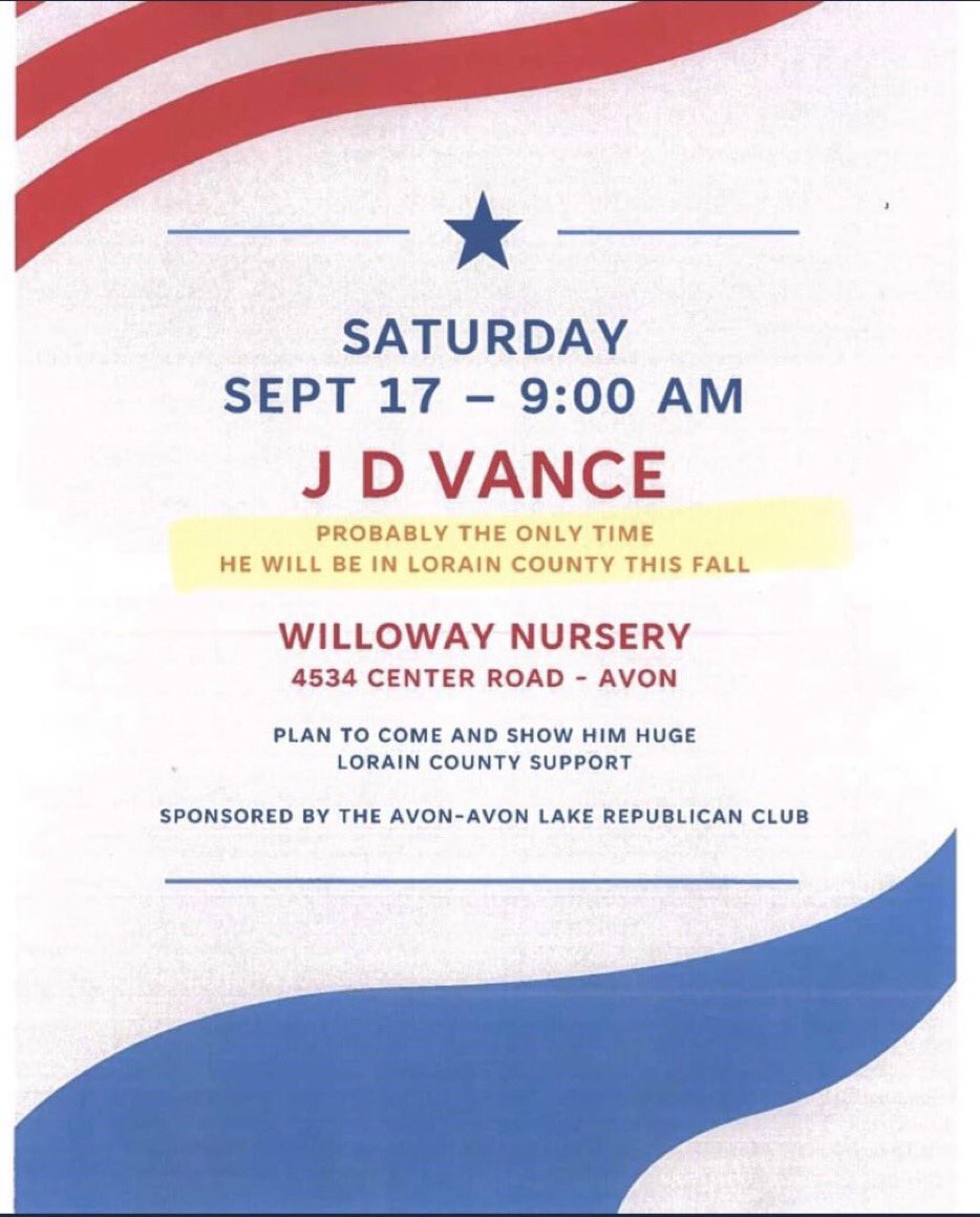 Where is JD Vance? tweet media