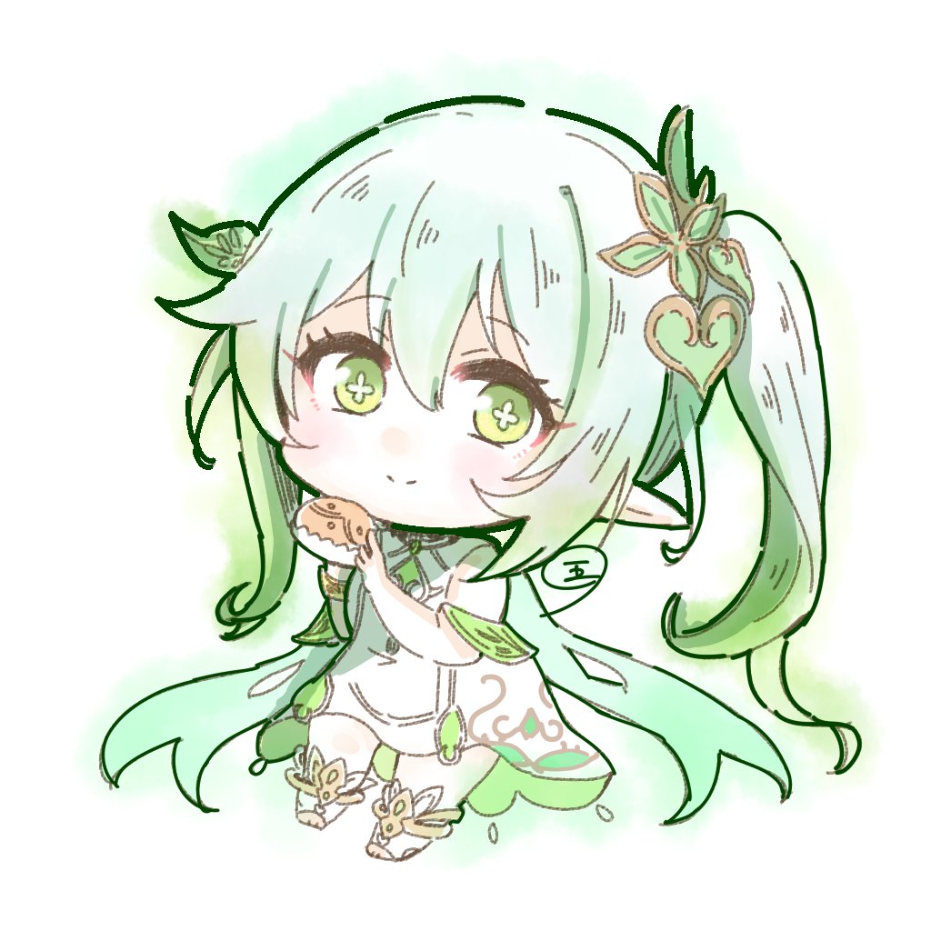 ナヒーダ(原神) 「らくがきナヒーダ 」|五円。(skeb受付中)のイラスト