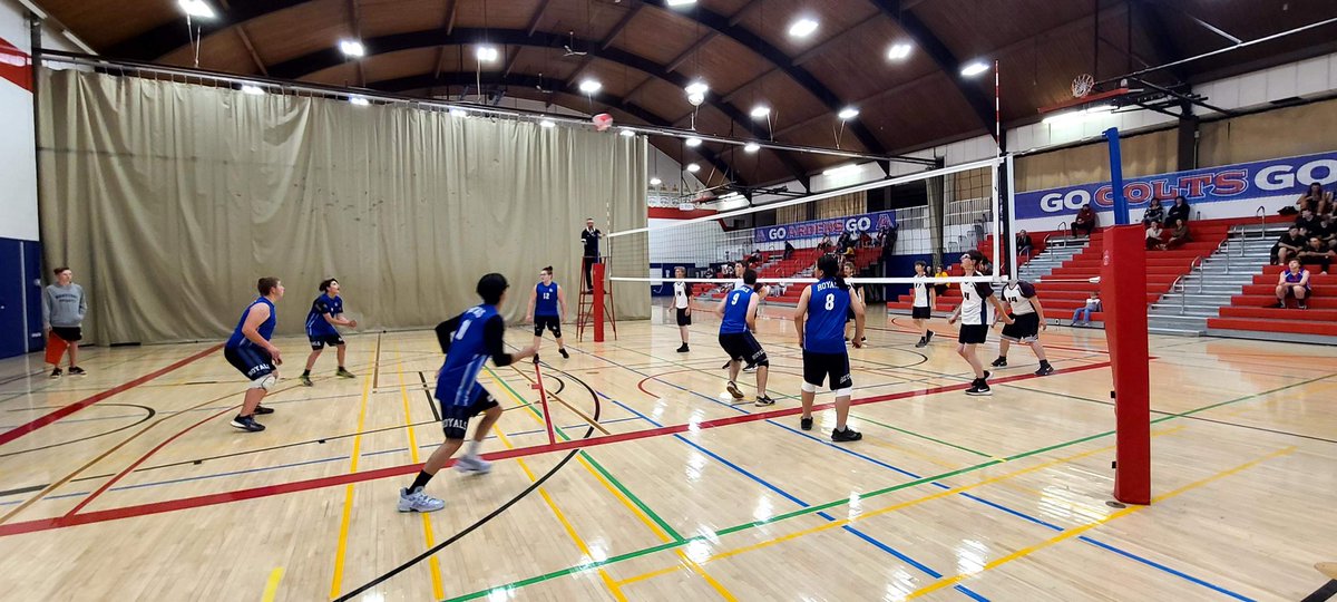 Boys volleyball action shots from swift current
