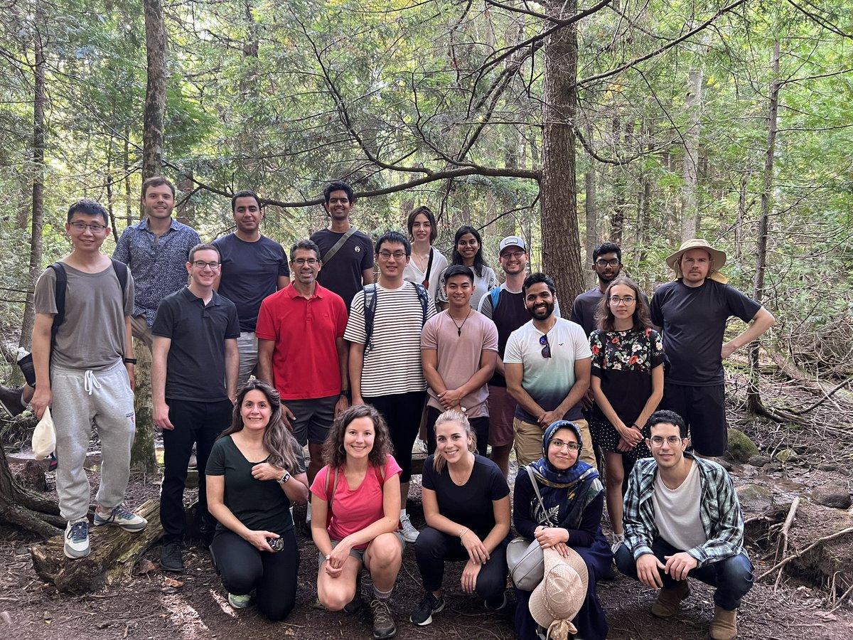 neuron2brain's tweet photo. The first “official” Neuron2Brain lab retreat, with nature hike! A most beautiful way to cap of the summer!! Shout out to the dynamic @dstania and the ever supportive @samrasmian for logistical support!! 🙏🙏 to an amazing group that makes it all happen @KBI_UHN @mpc_utoronto https://t.co/npnPKv5VCh