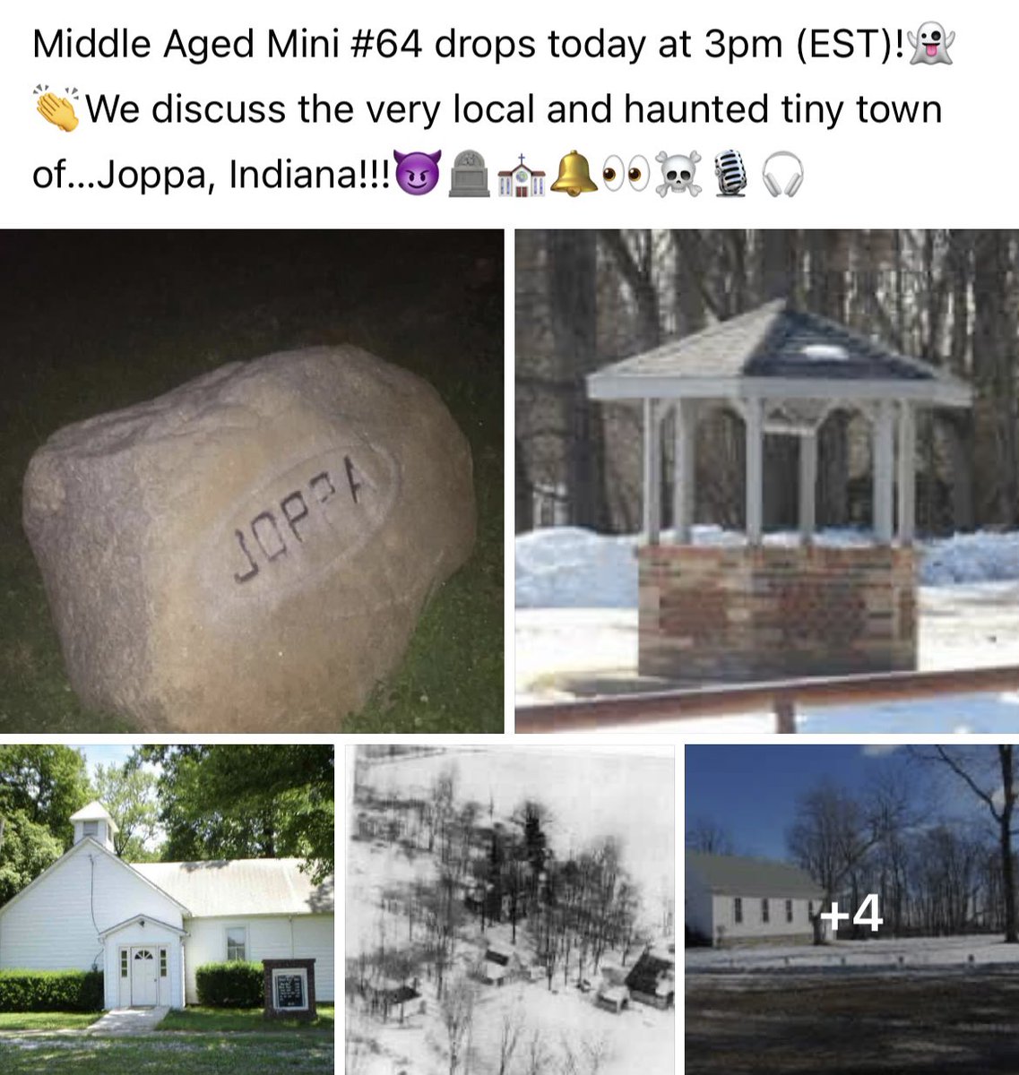 MAACOpodcast's tweet photo. #hauntedindiana #spooky #joppa #hauntedneighbor #creepy #satanicactivity #paranormal #darkfigures #chasedoutoftown #podcast #MAACOpod https://t.co/v23yOgX6NW