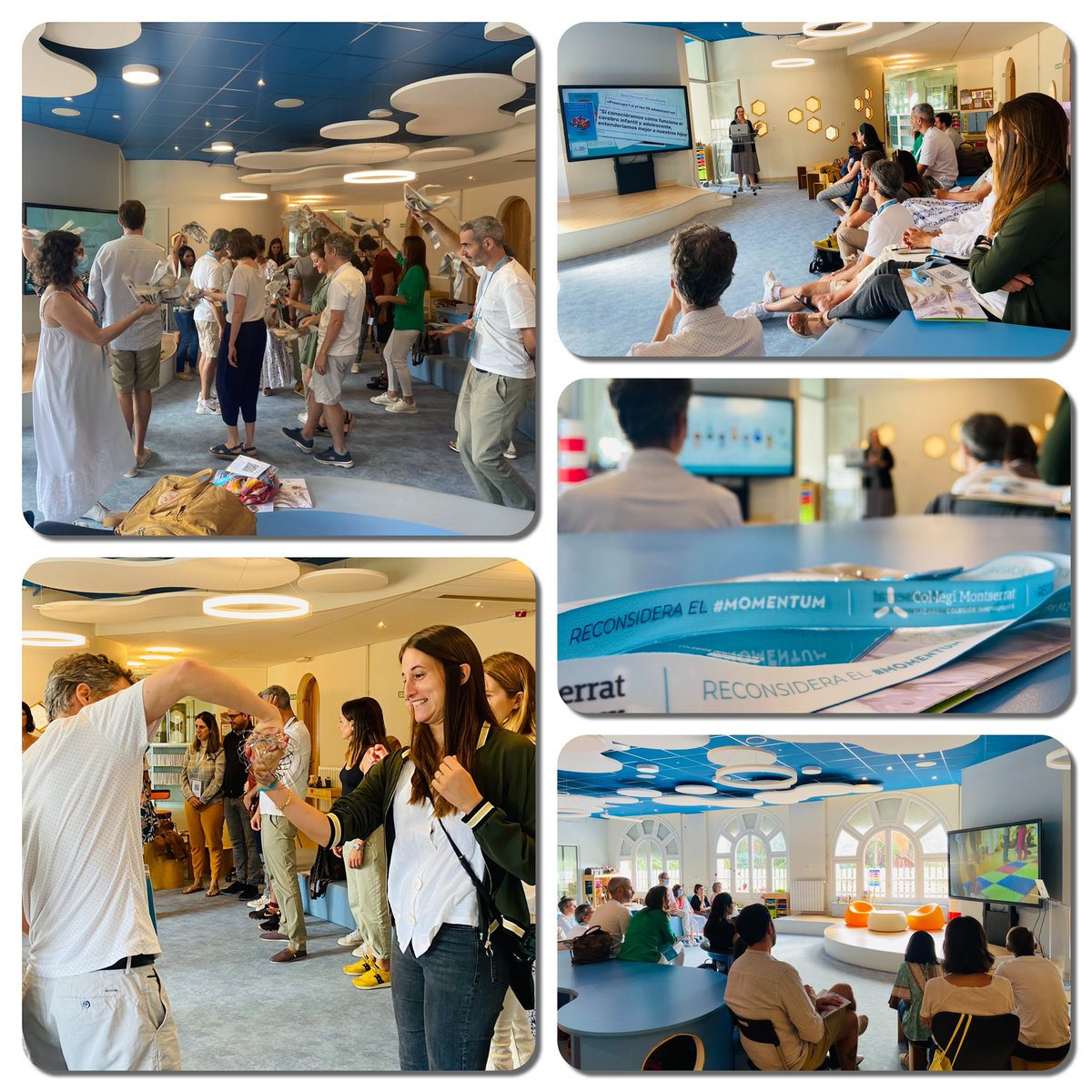 colemontse's tweet photo. Celebrat el primer taller immersiu #LearnToFlow per a famílies amb nadons! Descobrim les bases neurològiques de l’Estimulació Primerenca i tot el que ofereix el nostre espai https://t.co/xkUnlZ82Db https://t.co/R3yKVQf52r