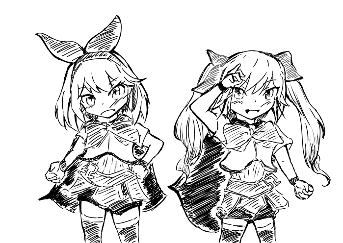 リオちゃんも描きました。だいぶ自分なりの絵柄で。
おめシスはいいぞ( ˘ω˘)