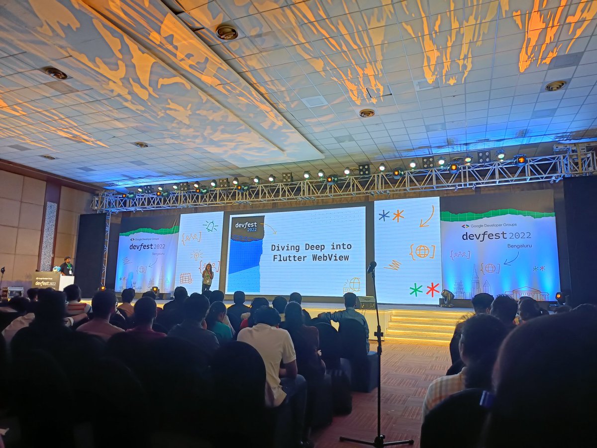 hiashutoshsingh's tweet photo. What a day! Met some amazing people✌️

@GDGBLR @pooja_bhaumik @imthepk @gayuga99 @whatsupcoders @GopinathanAswin #DevFest #DevFestBangalore
#devfestblr2022 #flutter #tech #android #ios #Bengaluru https://t.co/ITjyb4sTnX