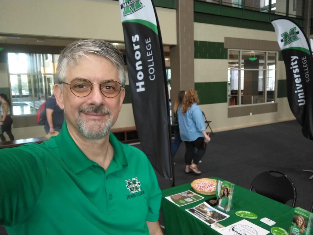 Ready to greet our next cohort of students in the <a href="/MarshallUHonors/">MU Honors College</a> and to share with them all the benefits of being #oneoftheherd #HerdHonors