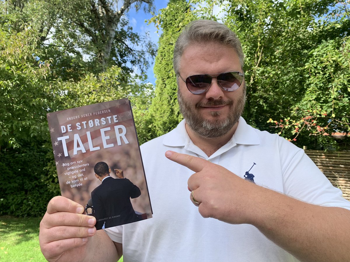 Så er min nye bog kommet fra trykkeriet 😎🇺🇸🇩🇰📚 ‘De Største Taler - Bag om syv præsidenters vigtigste ord og det, de kom til at betyde’ udkommer på <a href="/LRforlag/">Lindhardt og Ringhof</a> den 28. september - håber, I vil læse med 😎🇩🇰🇺🇸📚 <a href="/Kongressen/">Kongressen.com</a>