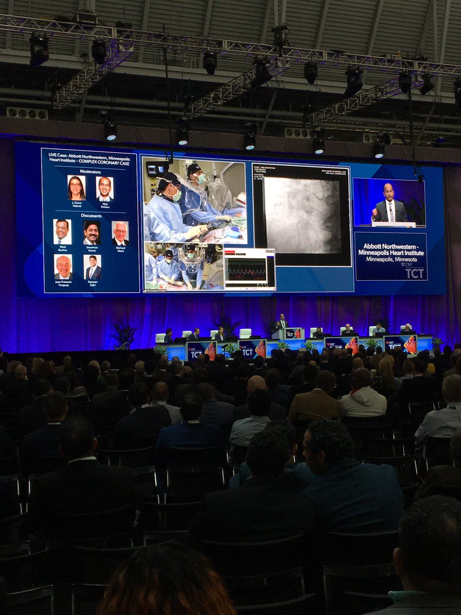 Live cases happening now at #TCT2022 !