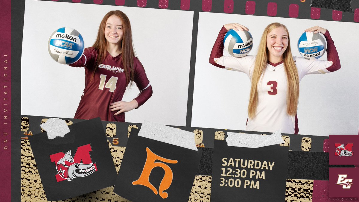 Earlham College Athletics (@earlhamquakers) on Twitter photo VB: <a href="/EarlhamVBall/">Earlham Volleyball</a> continues the ONU Invitational with a doubleheader today against Muskingum and Heidelberg. EC takes on the Muskies at 12:30 pm and the Student Princes at 3 pm from Ada, Ohio.
Homepage: bit.ly/3LlpnbM
#FFIL VB: <a href="/EarlhamVBall/">Earlham Volleyball</a> continues the ONU Invitational with a doubleheader today against Muskingum and Heidelberg. EC takes on the Muskies at 12:30 pm and the Student Princes at 3 pm from Ada, Ohio.
Homepage: bit.ly/3LlpnbM
#FFIL