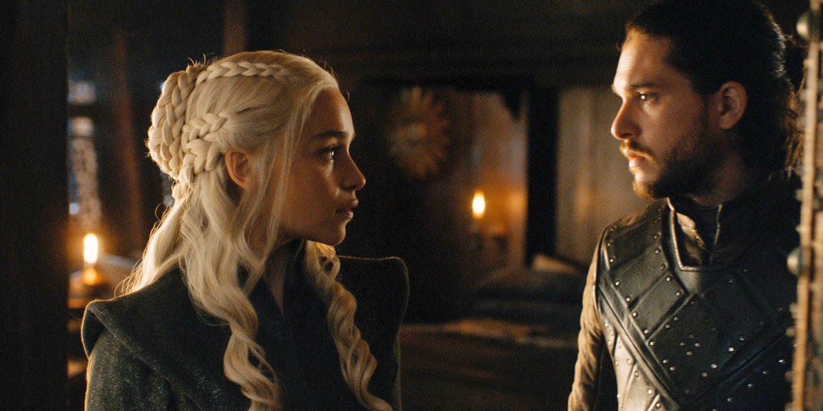 westerosies's tweet photo. Emilia Clarke says it would have been her wish for Jon Snow and Daenerys Targaryen to have ended up alive and together at the end of Game of Thrones. 
#HouseOfTheDragon https://t.co/qtjb2ZwVVH