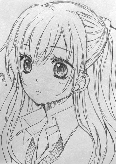 昔少女漫画家になりたいと思ってた時期がありまして。その時に描いた絵も出てきました 古い!笑